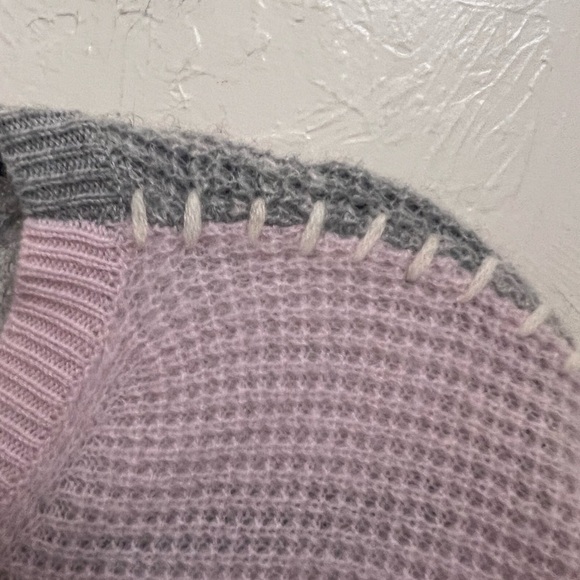 NWT Johnny Was Calme Cashmere color block sweater size XL - Picture 7 of 8